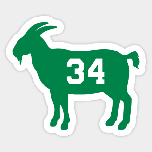 Paul Pierce Boston Goat Qiangy Sticker